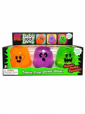 Schylling NeeDoh Baby Boos 3-Pack NEW